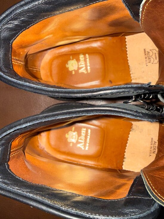 ALDEN Earth Chamois Plain Toe Boot G1801HC Factory Seconds 9.5D main image 4
